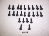 ROCKER MOLDING HARDWARE KIT 65-67 CHEVELLE EL CAMINO 24 PIECES